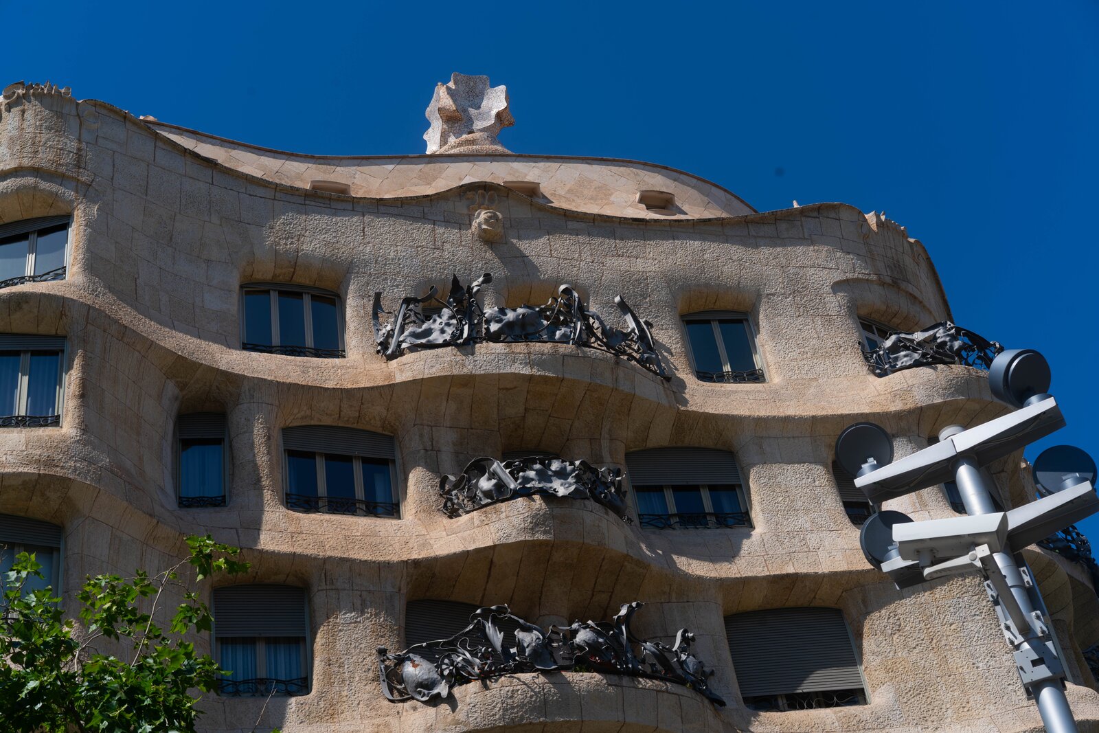 Casa Milà (La Pedrera) rooftop chimneys